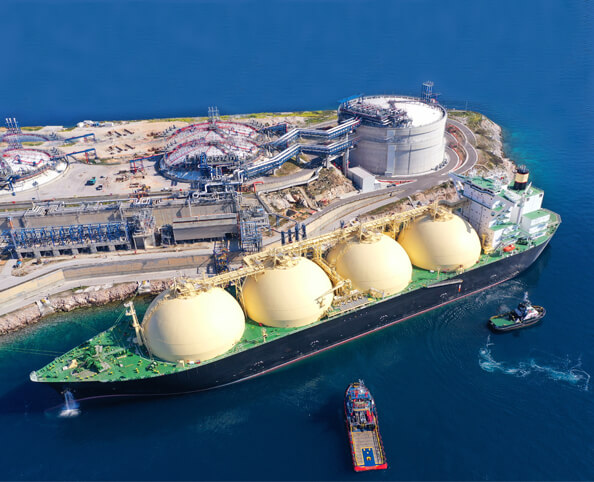 Liquified Natural Gas production covers various stages