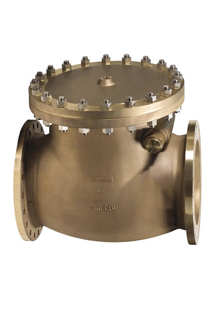 Swing Check Valve available with a bolted or screw bonnet