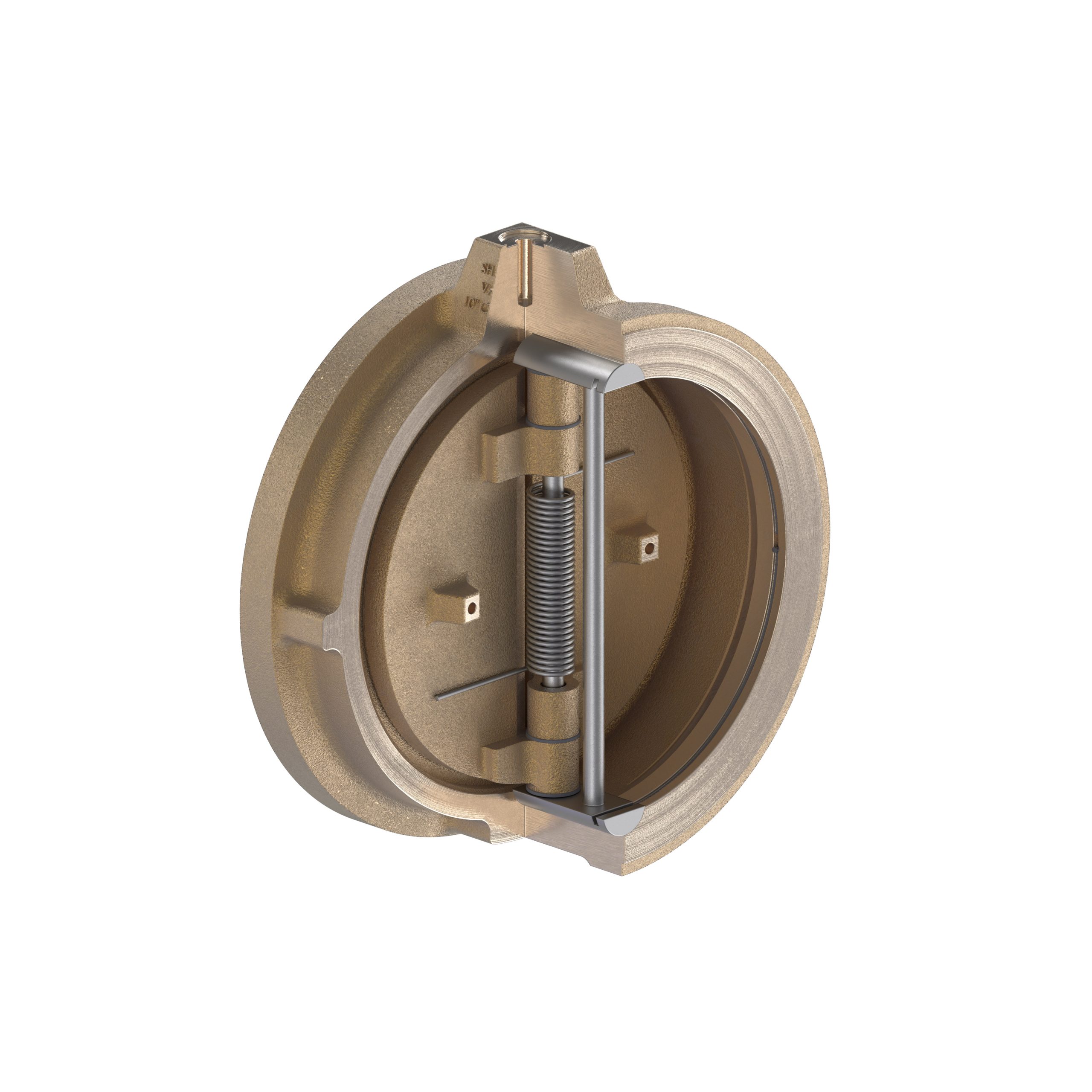 Shipham Valves WC01 Dual Check Plate Valve with wafer body style