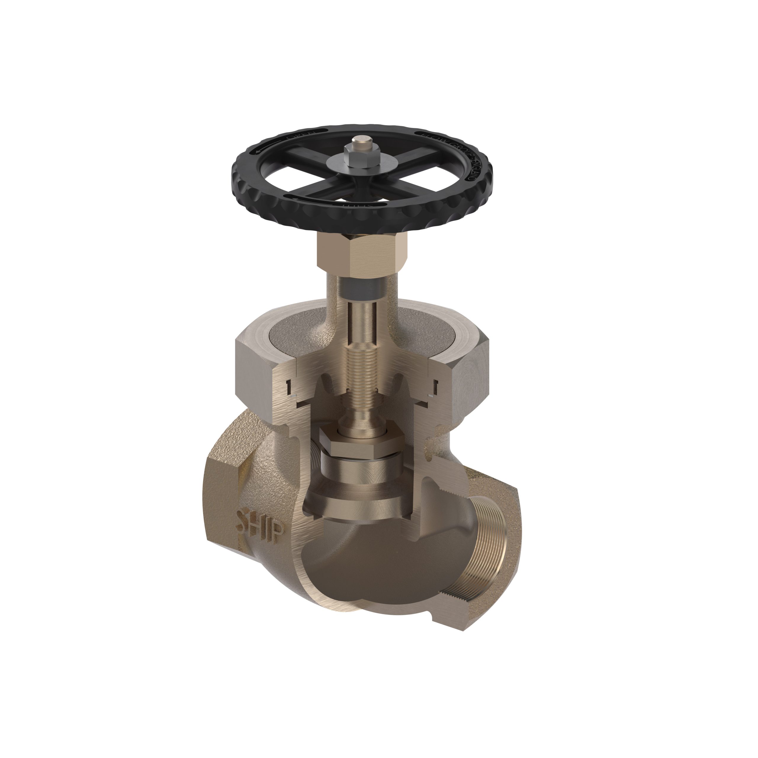 Shipham Valves Globe Valve with Union Bonnet GL01