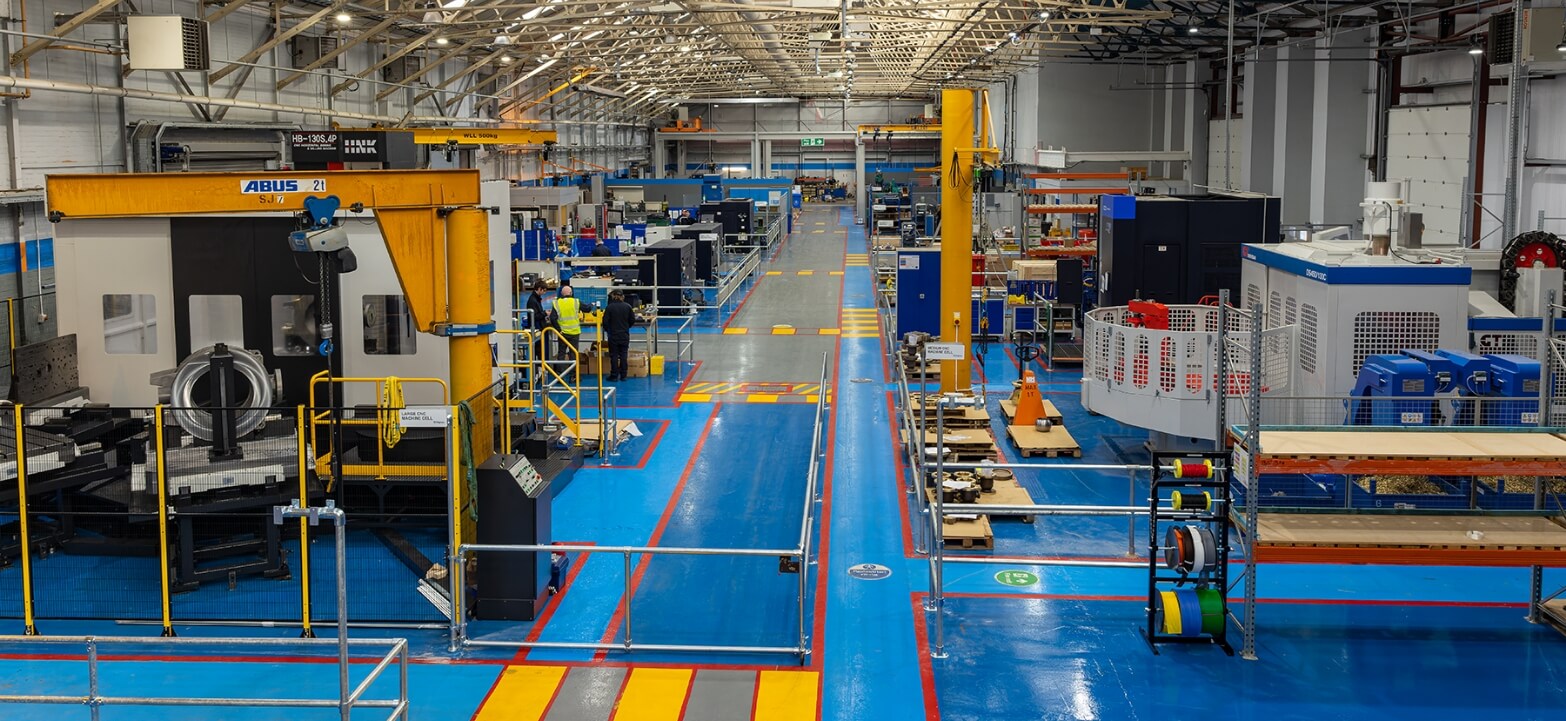 Shipham Valves modern manufacturing plant supports the manufacture of high-quality valve solutions.