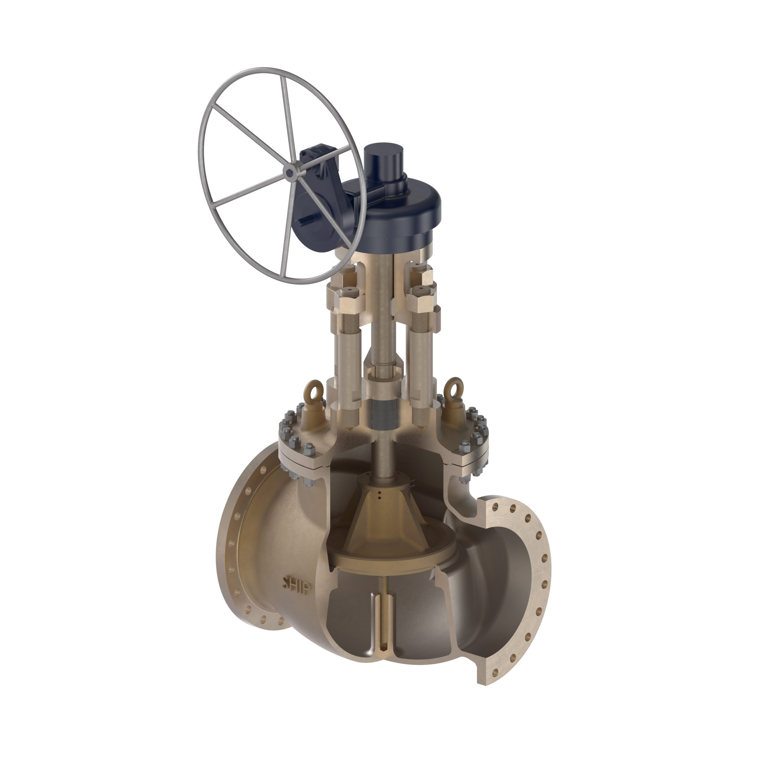 Shipham Valves Globe Valve with Bolted Bonnet GL05