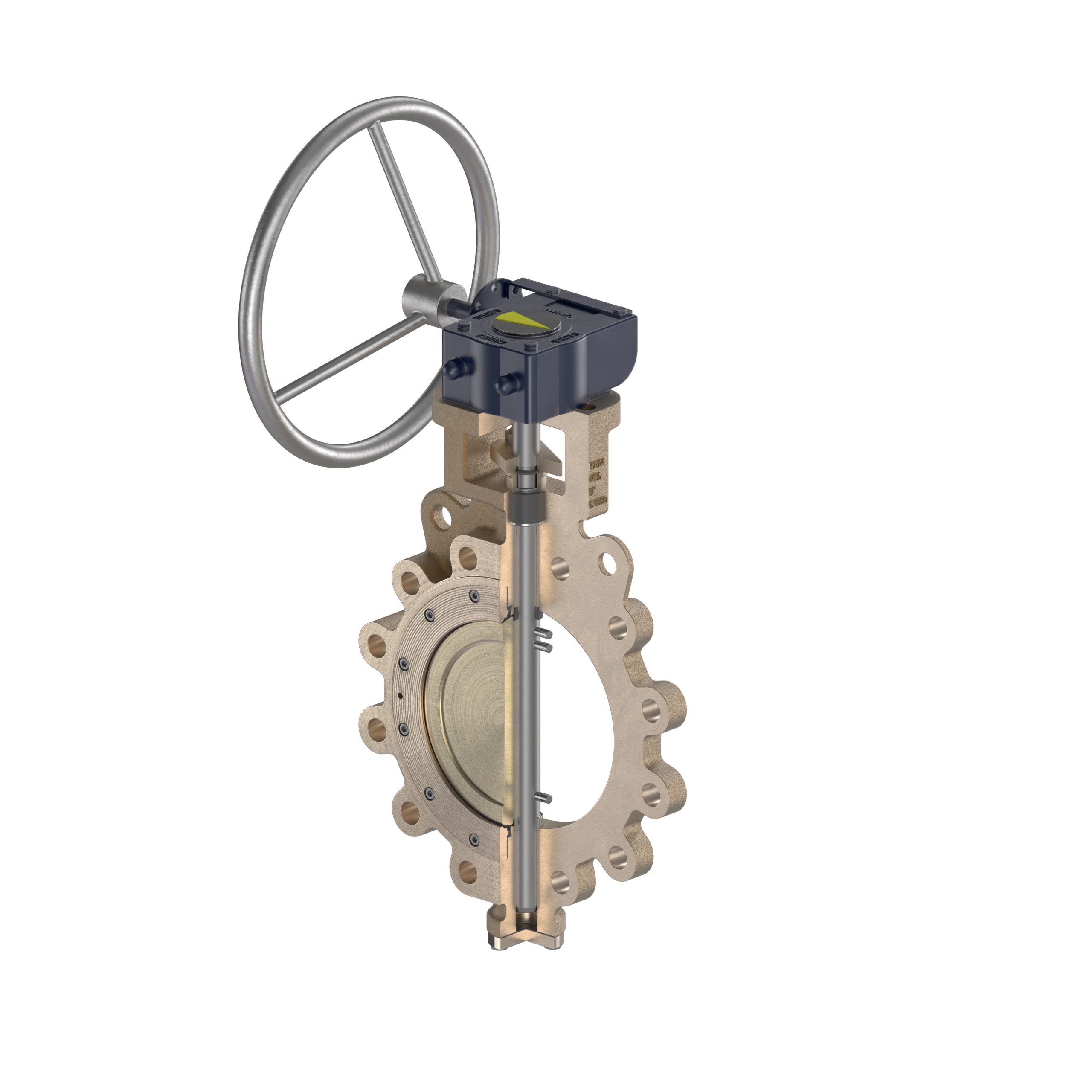 Shipham Valves Double Offset Butterfly Valve with lugged body BU02