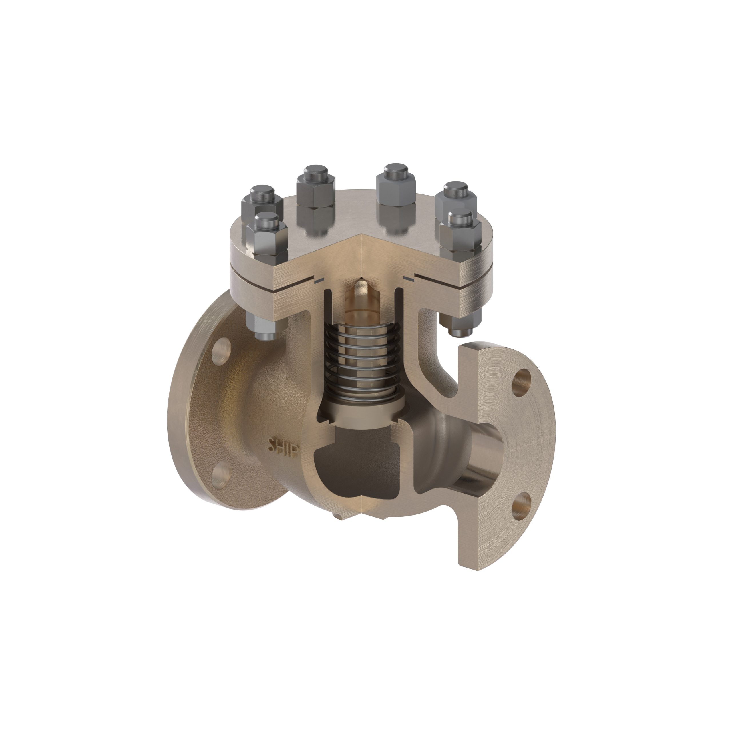 Shipham Valves Lift Check Valve with Bolted Bonnet LC04