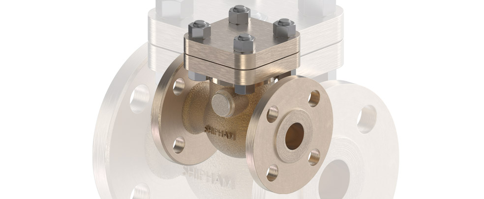 Shipham Valves Screw Check Valve Range with Bolted & Screwed Bonnets Styles